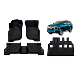 Juego de Moquetas Termoformadas TIpo Bandeja 3D para Mitsubishi Montero Sport 2015 2016 2017 2018 2019 2020 2021 2022 2023 2024 2025