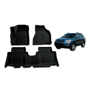 Juego de Moquetas Termoformadas Tipo Bandeja 3D Kia Sportage Active 2017 2018 2019 2020 2021 2022 2023 2024