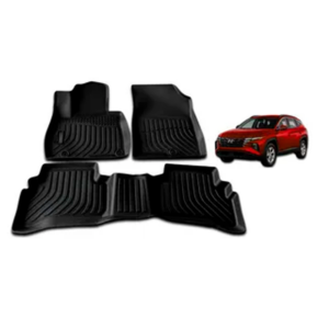 Juego de Moquetas Termoformadas Tipo Bandeja 3D para Hyundai Tucson NX4