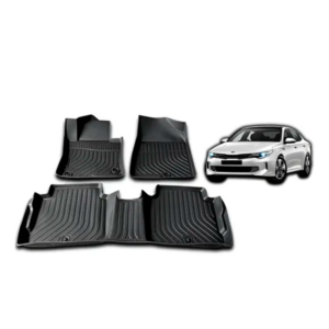 Juego de Moquetas Termoformadas Tipo Bandeja 3D para Kia Optima Híbrido 2017 2018 2019 2020 2021 2022 2023 2024