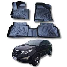 Moquetas Termoformadas Tipo Bandeja 3D Kia Sportage R 2016 2017 2018 2019 2020 2021