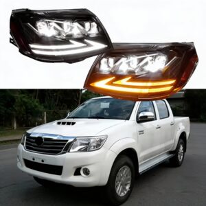 Faros LED Delanteros Principales para Toyota Hilux 2012 2013 2014 2015