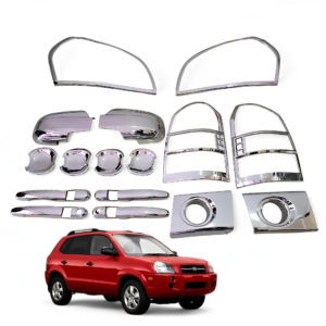 Kit de Cromados Niquelados para Hyundai Tucson 2003 2004 2005 2006 2007 2008 2009