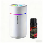 Aromatizante Difusor Ambiental para Todas las Estaciones con Difusor de Colonia/Aceites Esenciales Recargable - Difusor de Aroma Duradero Ideal para Hogar, Carro, Oficina, Baño - Idea de Regalo para Fiestas