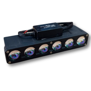 Barras Neblineros Led Bicolor de 6 Lupas 80.000 lúmenes Alta Gama