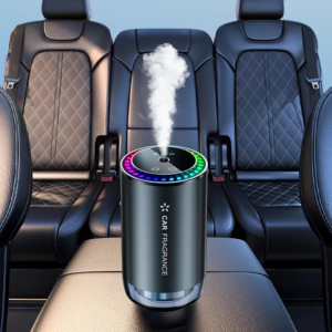 Aromatizante Difusor Amabiental Nuevo modelo con función de captación, luz de cielo estrellado para coche que cambia con la música, máquina de aromaterapia inteligente para Carro