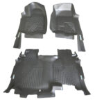 Juego de Moquetas Termoformadas 5D para Chevrolet Silverado 2023 2024 2025