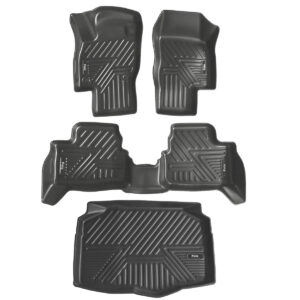 Juego de Moquetas Termoformadas 5D para Volkswagen Polo 2021 2022 2023 2024