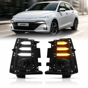 Neblineros LED Luz Diurna DRL Hyundai Accent 2024 2025 2026 2027