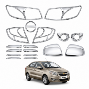 Kit de Cromados Protectores Niquelados para Chevrolet Sail 2012 2013 2014 2015 2016