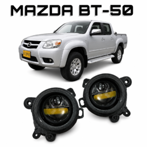 Kit de Neblineros LED de Lupa Bicolor para Mazda BT-50 2008 2009 2010 2011