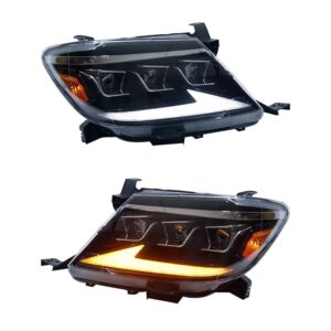 Faros Delanteros LED Lámparas LED para Toyota Hilux 3 Lupas 2005 2006 2007 2008 2009 2010 2011