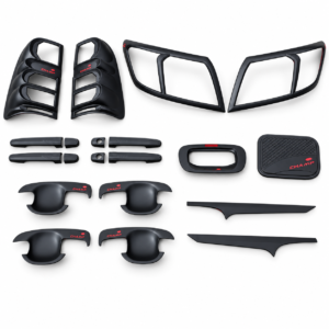 Kit de Cubiertas Protectores Negro para Toyota Hilux Vigo 2012 2013 2014 2015