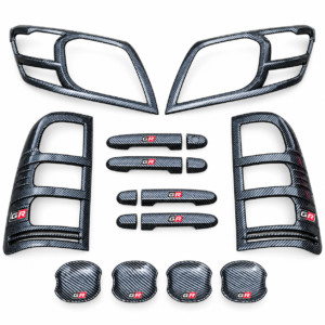 Kit de Cubierta Protectores de Fibra de Carbono GR para Toyota Hilux Vigo 2012 2013 2014 2015