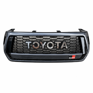 Persiana Frontal Mascarilla Delantera logo GR para Toyota Hilux Rocco 2021 2022 2023 2024 2025 2026 2027