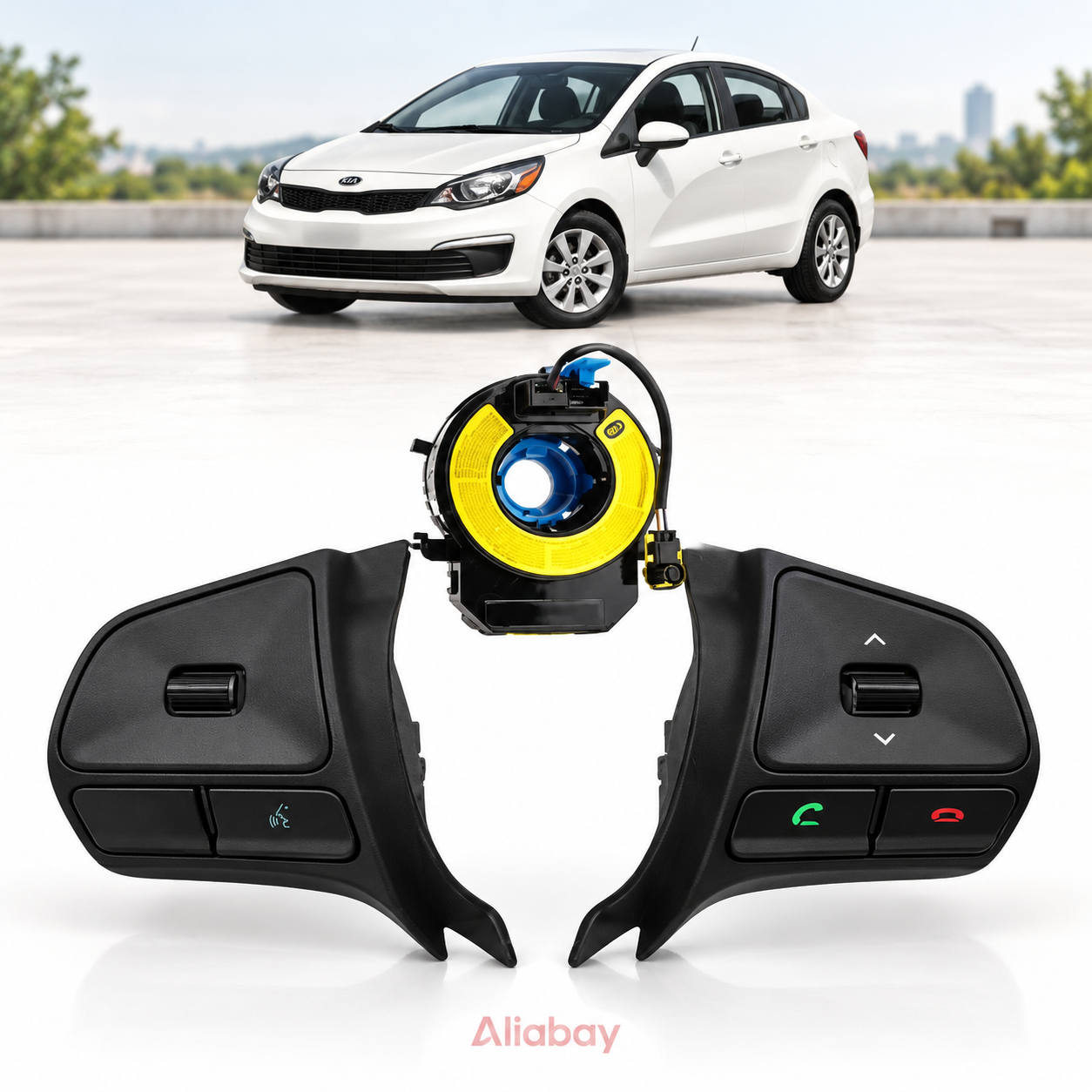 Mandos de Volante Kia Rio 2012 2013 2014 2015 2016 2017