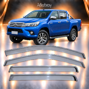 Cubrelluvias Cromados Toyota Hilux Revo Doble Cabina 2016 2017 2018 2019 2020 2021 2022 2023 2024 2025